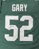 RASHAN GARY SIGNED PACKERS CUSTOM REPLICA GREEN JERSEY - JSA