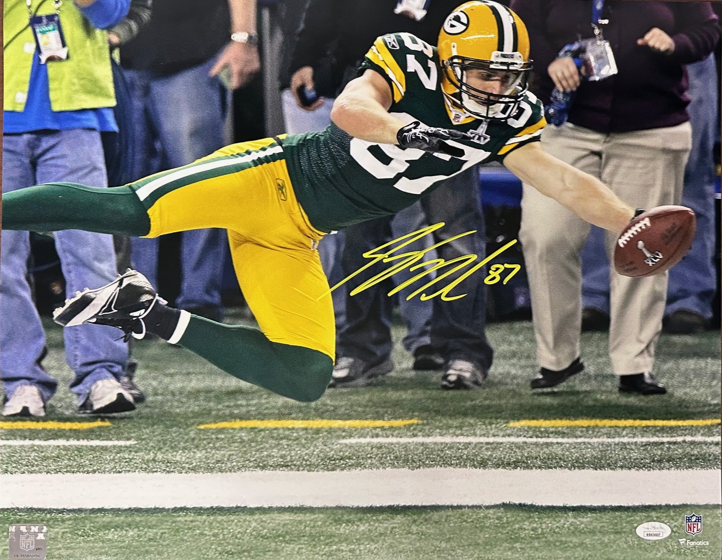 JORDY NELSON SIGNED 16X20 PACKERS PHOTO #2 - JSA