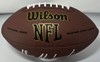 DON MAJKOWSKI SIGNED WILSON REPLICA BROWN FOOTBALL W/ MAJIK - PACKERS - BAS