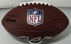 JOSH JACOBS SIGNED WILSON NFL REPLICA BROWN FOOTBALL - PACKERS - BAS