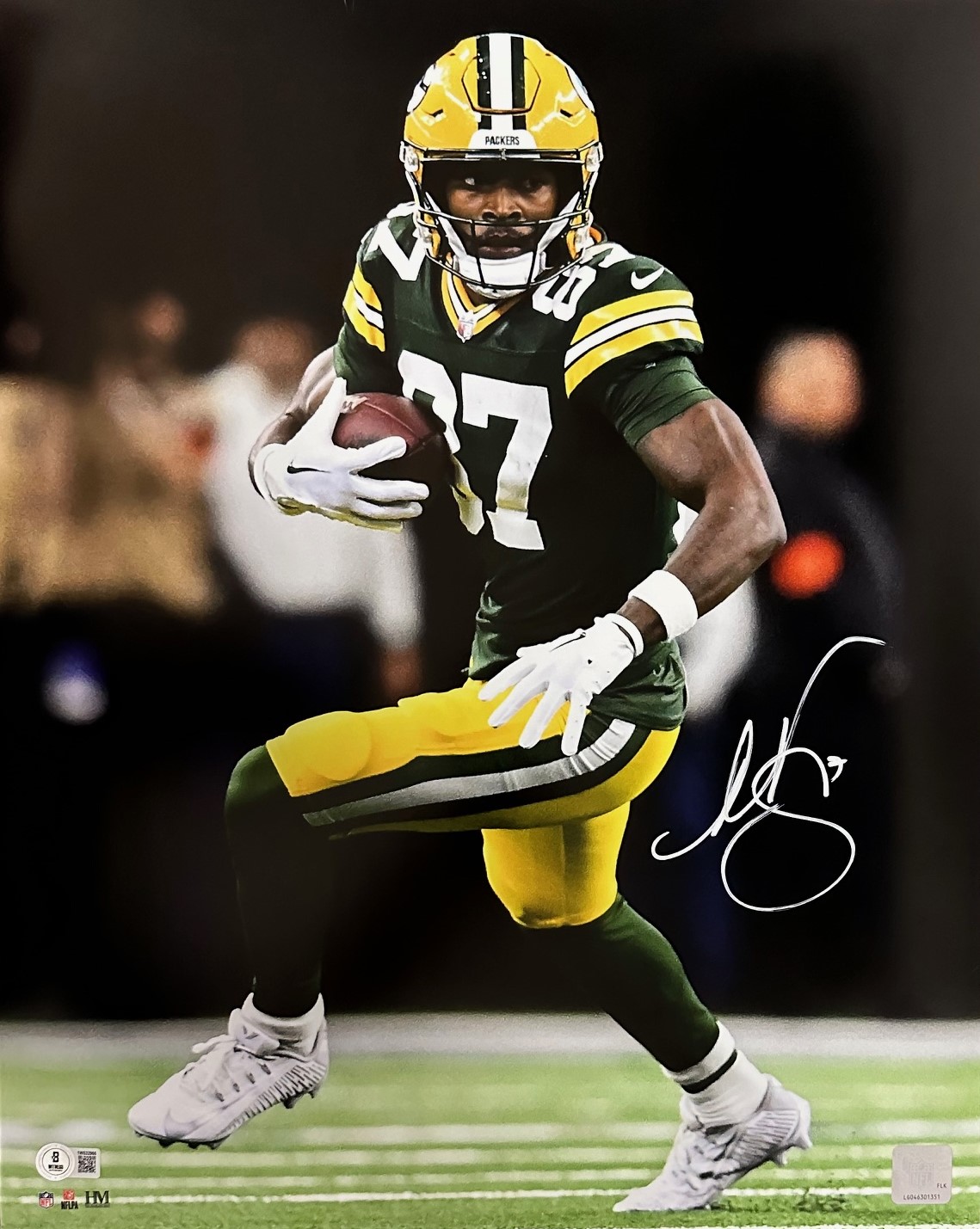 ROMEO DOUBS SIGNED PACKERS 16X20 PHOTO #3 - BAS