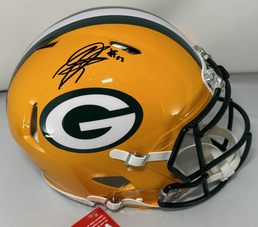 RASHAN GARY SIGNED FULL SIZE PACKERS AUTHENTIC SPEED HELMET - JSA