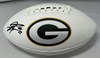 RASHAN GARY SIGNED WILSON WHITE PANEL PACKERS LOGO REPLICA FOOTBALL - JSA