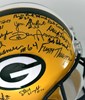 GREEN BAY PACKERS SB I & II TEAM SIGNED FULL SIZE REPLICA HELMET W/ 34 SIGS