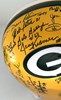 GREEN BAY PACKERS SB I & II TEAM SIGNED FULL SIZE REPLICA HELMET W/ 34 SIGS