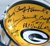 GREEN BAY PACKERS SB I & II TEAM SIGNED FULL SIZE REPLICA HELMET W/ 34 SIGS