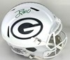 JORDAN LOVE SIGNED FULL SIZE PACKERS 2024 SALUTE REPLICA SPEED HELMET - BAS Copy