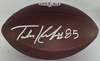 TUCKER KRAFT SIGNED WILSON DUKE REPLICA FOOTBALL - PACKERS - JSA