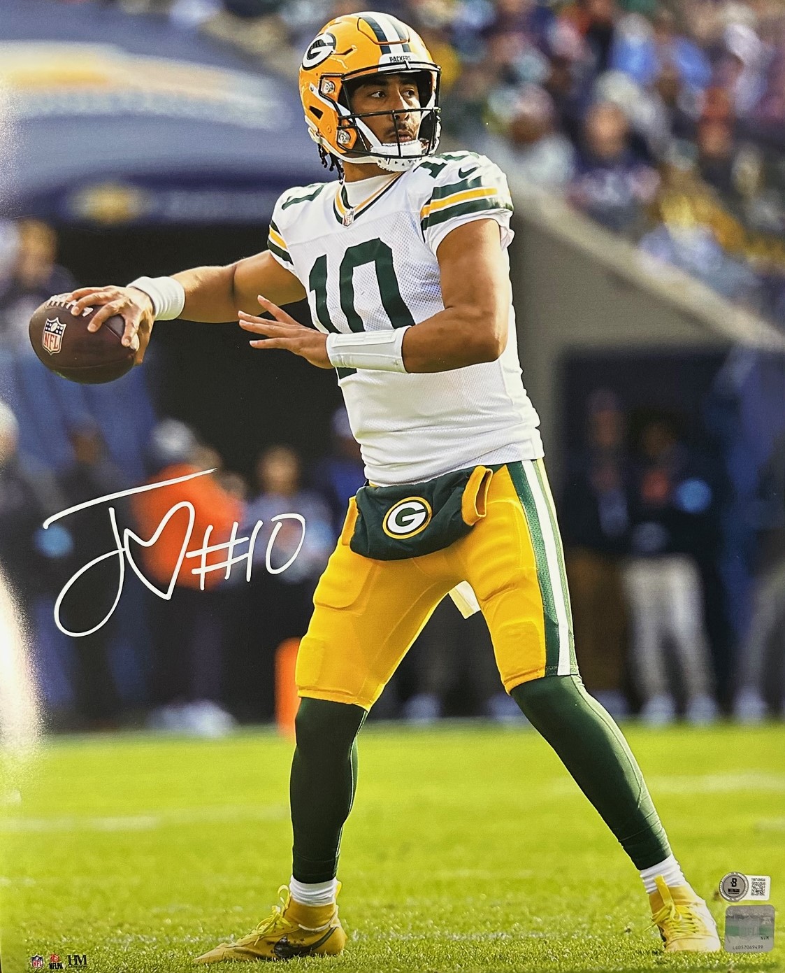 JORDAN LOVE SIGNED PACKERS 16X20 PHOTO #11 - BAS