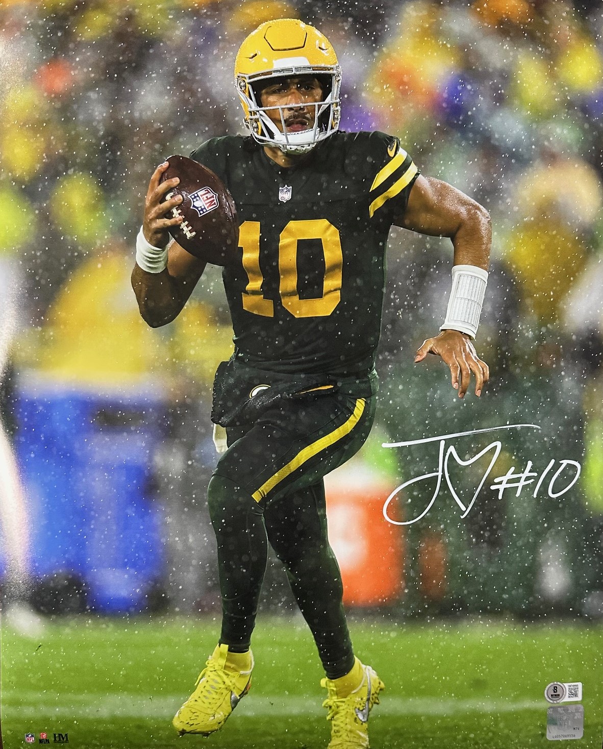 JORDAN LOVE SIGNED PACKERS 16X20 PHOTO #9 - BAS