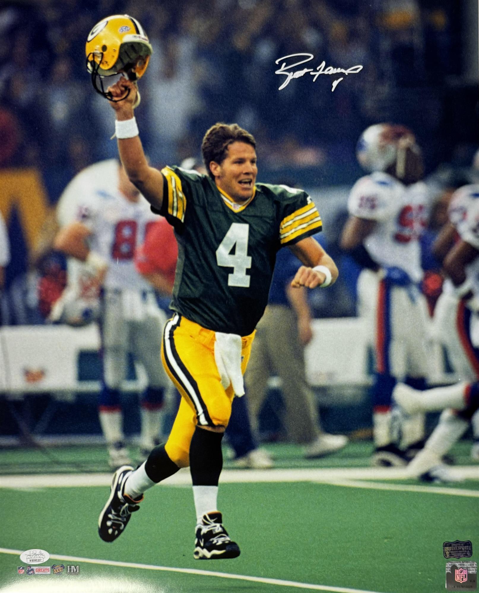 BRETT FAVRE SIGNED 16X20 PACKERS PHOTO #3 - JSA