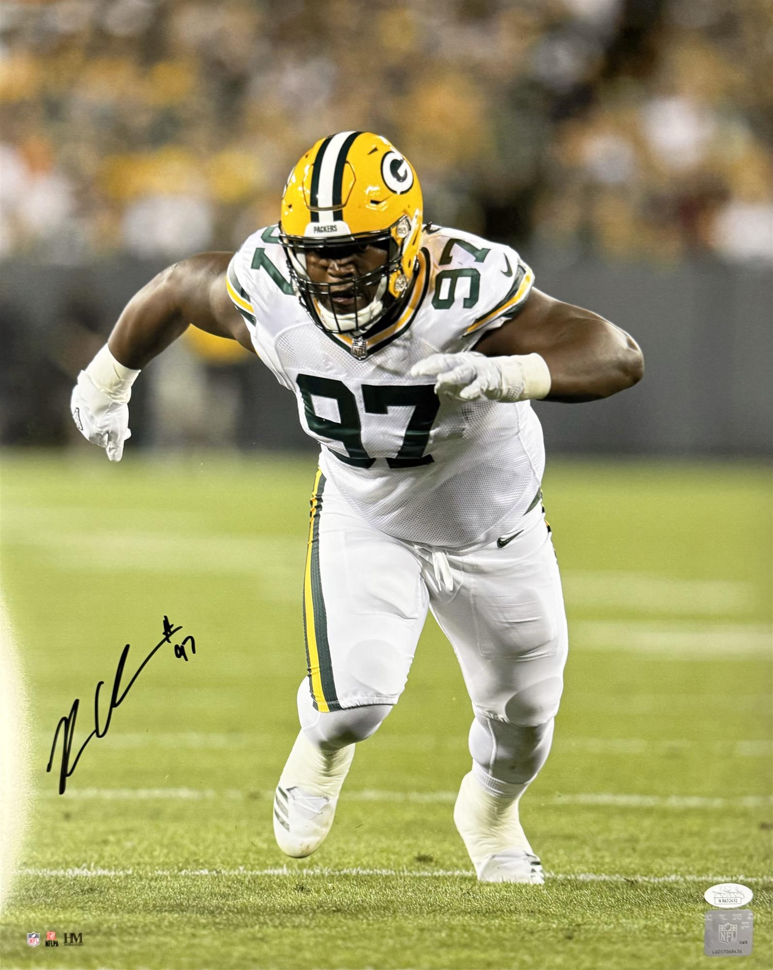 KENNY CLARK SIGNED PACKERS 16X20 PHOTO #2 - JSA