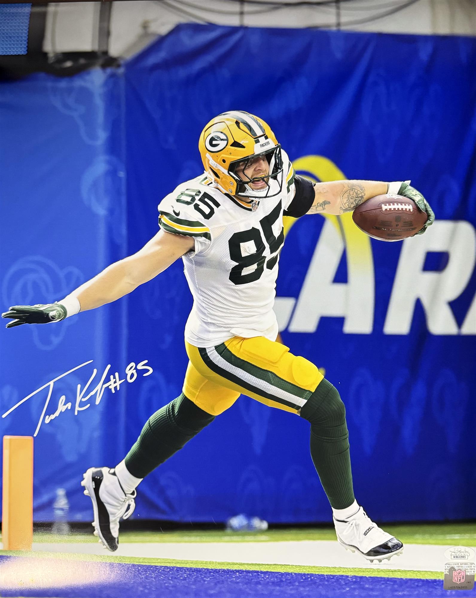 TUCKER KRAFT SIGNED PACKERS 16X20 PHOTO #5 - JSA