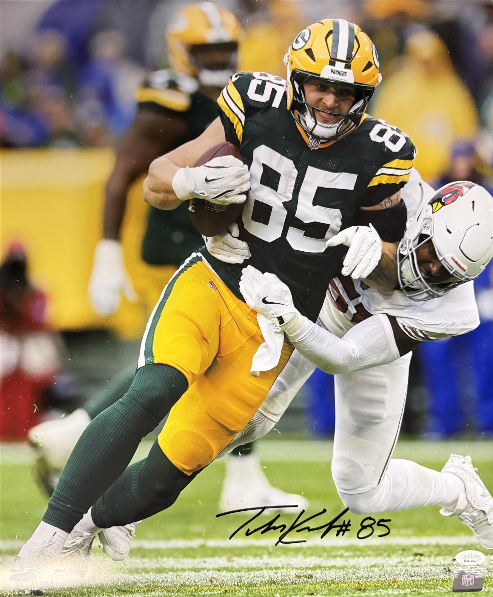 TUCKER KRAFT SIGNED PACKERS 16X20 PHOTO #7 - JSA