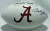 BART STARR (d) SIGNED WHITE PANEL ALABAMA FOOTBALL - JSA