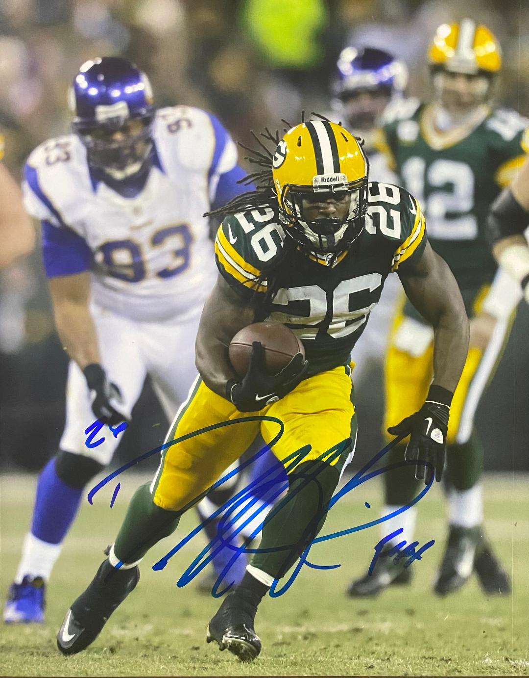 DUJUAN HARRIS SIGNED 8X10 PACKERS PHOTO #2