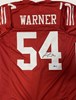 FRED WARNER SIGNED CUSTOM REPLICA  SF 49ERS REPLICA  JERSEY - BAS