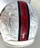 NFL MULTI SIGNED FULL SIZE HOF LOGO REPLICA HELMET W/ 64 SIGS