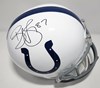 REGGIE WAYNE SIGNED FULL SIZE REPLICA COLTS HELMET - JSA