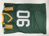 LUKAS VAN NESS SIGNED CUSTOM REPLICA PACKERS GREEN JERSEY - BAS