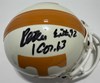 REGGIE WHITE (d) SIGNED RIDDELL TENNESSEE VOLUNTEERS MINI HELMET - JSA