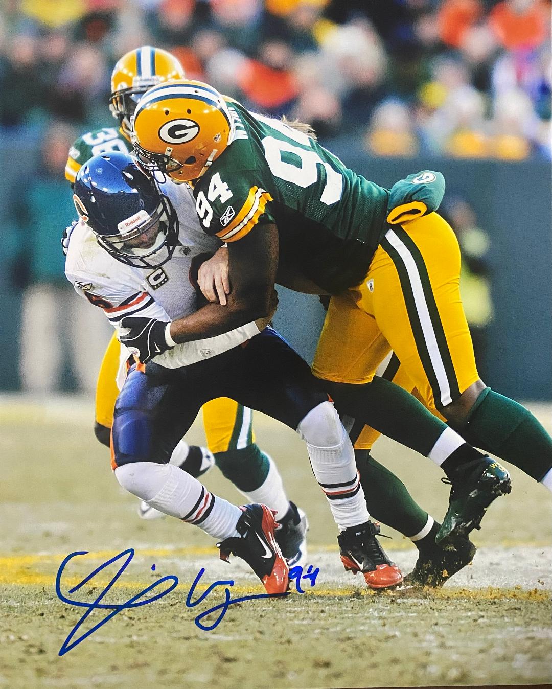 JARIUS WYNN SIGNED 8X10 PACKERS PHOTO #1