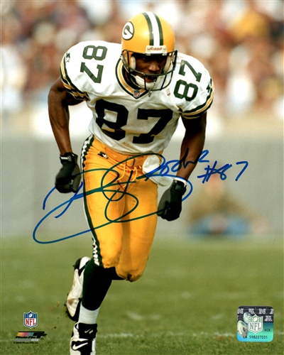 ROBERT BROOKS SIGNED 8X10 PACKERS PHOTO #6