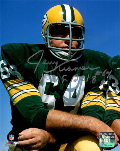 JERRY KRAMER SIGNED 8X10 PACKERS PHOTO #3 W/ HOF