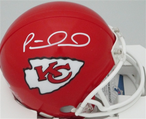 PATRICK MAHOMES SIGNED CHIEFS MINI HELMET - BCA