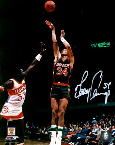 TERRY CUMMINGS SIGNED 16X20 MILW BUCKS PHOTO #2