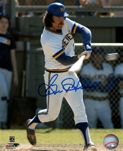 GORMAN THOMAS SIGNED 8X10 BREWERS PHOTO #3