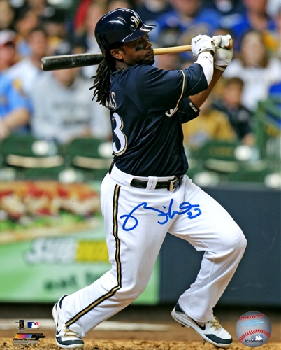 RICKIE WEEKS SIGNED 8X10 BREWERS PHOTO #5