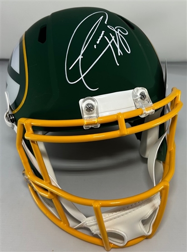 DONALD DRIVER SIGNED FULL SIZE PACKERS AMP REPLICA SPEED HELMET - JSA