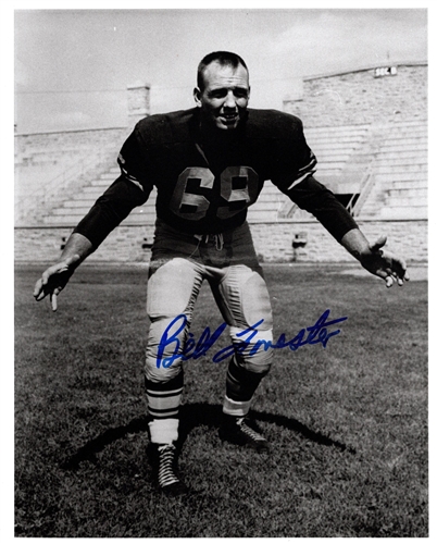 BILL FORESTER (d) SIGNED 8X10 PACKERS PHOTO #2