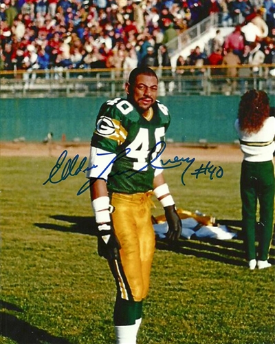 EDDIE LEE IVERY SIGNED 8X10 PACKERS PHOTO #2