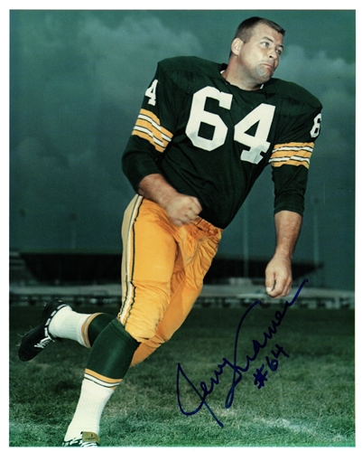 JERRY KRAMER SIGNED 8X10 PACKERS PHOTO #14