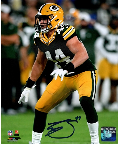 TY SUMMERS SIGNED 8X10 PACKERS PHOTO #1