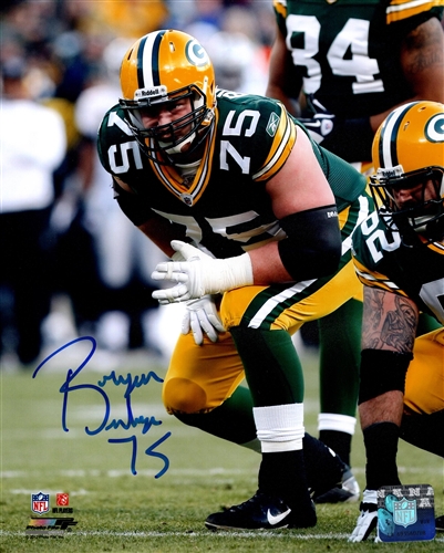 BRYAN BULAGA SIGNED 8X10 PACKERS PHOTO #1