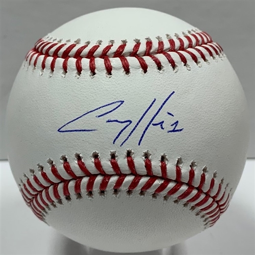 COREY HART SIGNED OFFICIAL MLB BASEBALL - BREWERS - JSA