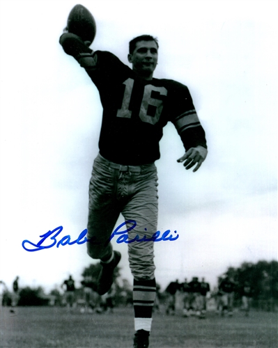 BABE PARILLI SIGNED 8X10 PACKERS PHOTO #3