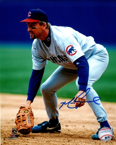 MARK GRACE SIGNED 8X10 CUBS PHOTO #2