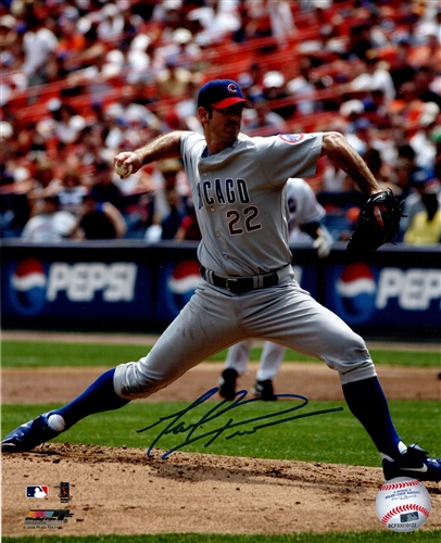 MARK PRIOR SIGNED 8X10 CUBS PHOTO #1