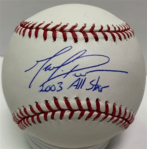 MARK PRIOR SIGNED OFFICIAL MLB BASEBALL W/ 2003 ALL STAR - CUBS - JSA