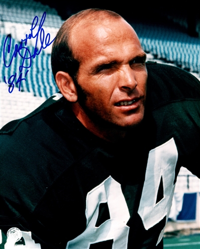 CARROLL DALE SIGNED 8X10 PACKERS PHOTO #9