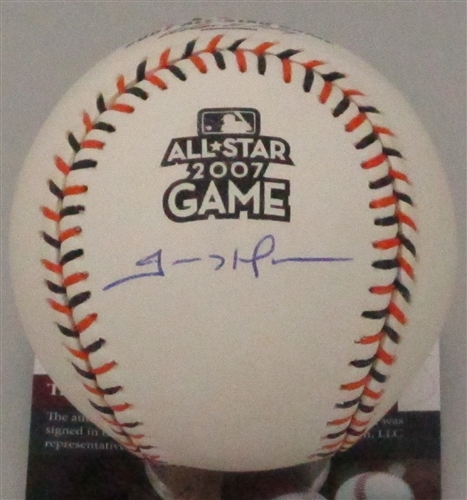 TREVOR HOFFMAN SIGNED OFFICIAL MLB 2007 ALL STAR LOGO BASEBALL - JSA