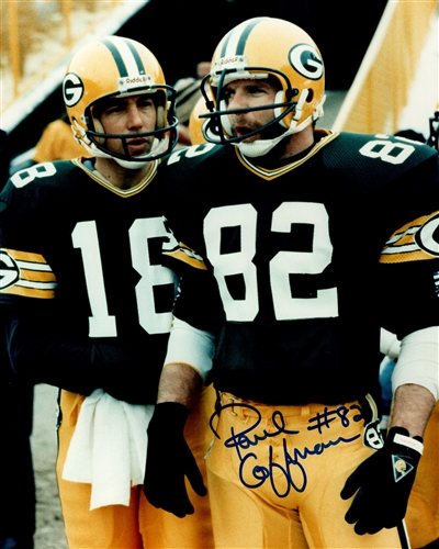 PAUL COFFMAN SIGNED 8X10 PACKERS PHOTO #1