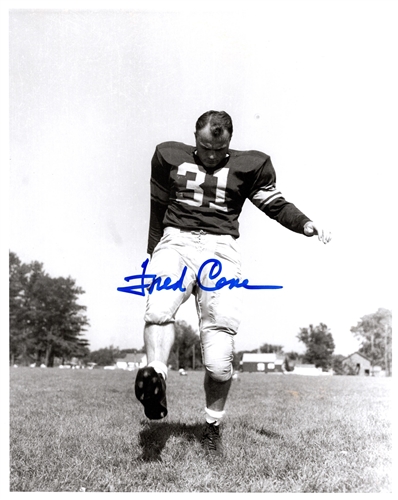 FRED CONE (d) SIGNED 8X10 PACKERS PHOTO #4