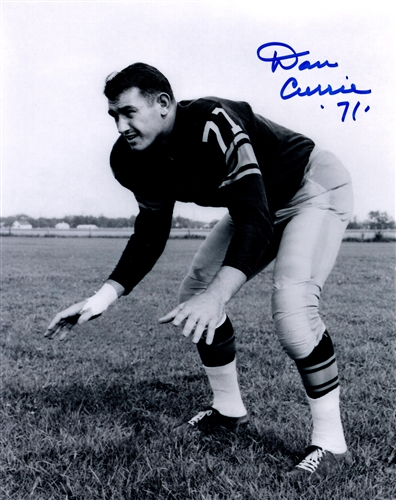 DAN CURRIE (d) SIGNED 8X10 PACKERS PHOTO #3