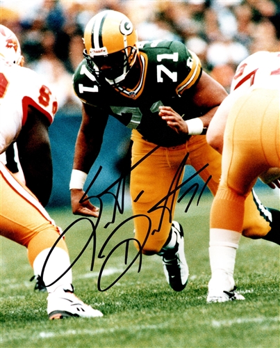 SANTANA DOTSON SIGNED 8X10 PACKERS PHOTO #5