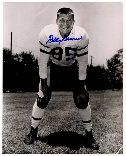 BILLY GRIMES (d) SIGNED 8X10 PACKERS PHOTO #1